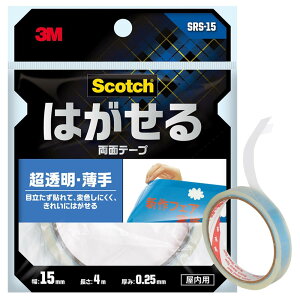 3M ʃe[v ͂   15mm 4.0m XRb` SRS-15 KX |X^[