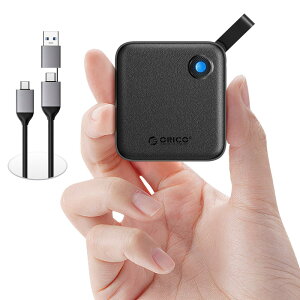 ORICO 512GB yʊOtSSD USB-C  USB-A 2-in-1 P[ut lp|[^uSSD Type-CX}[gtHE^ubgEm[gPCΉ M̍Xg[W - B5PLUS