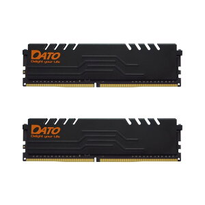 DATO 16GB DDR4 16GB (8GB 2) 3200MHz UDIMMq[gVNt PC4-25600 CL16 1.35V PC3200 RAM with heatsink, Q[~OpW[, 288s ECC UDIMM, ExtremeubN (EA8GB4DU32KX2)