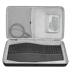 Geekria n[hVF gx LO L[{[h P[XAWN[ Logicool ERGO K860 CX GSm~NX L[{[hAERGO K860  MX Master 3S }EX P[X R{ƌ݊