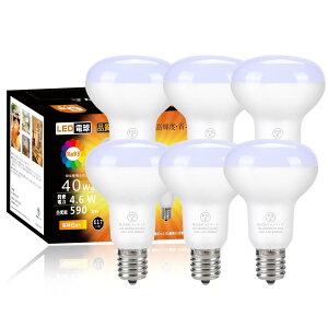 yzLEDd E17 tv` 40W` FRa93 4.6W dF 590lm t^Cv  `Ή 6 E17 dF