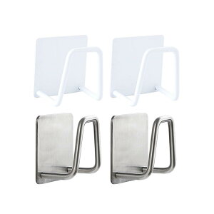 【送料無料】YIXINLYMY フック 粘着 フック 壁 壁付け フック 壁掛け フック 耐荷重 10kg 強力粘着フック 穴開けない 傷つけない 貼り付け跡なし 防水 防湿 錆びない 壁を傷つけない 【4個入り】