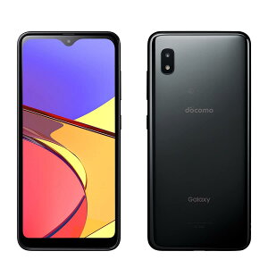 yzSIMt[ docomo Galaxy A21 SC-42A ubN Black X}[gtH{