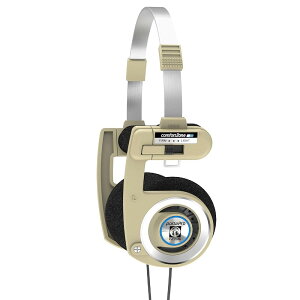 Koss Porta Pro �L�� ����� ���Y�� �x�[�W�� �I���C���[�w�b�h�z�� �C�����C���}�C�N ���ʒ��� �^�b�`�����R�� �n�[�h�L�����[�P�[�X�t�� 3.5mm�v���O�t�� ���Y���x�[�W��