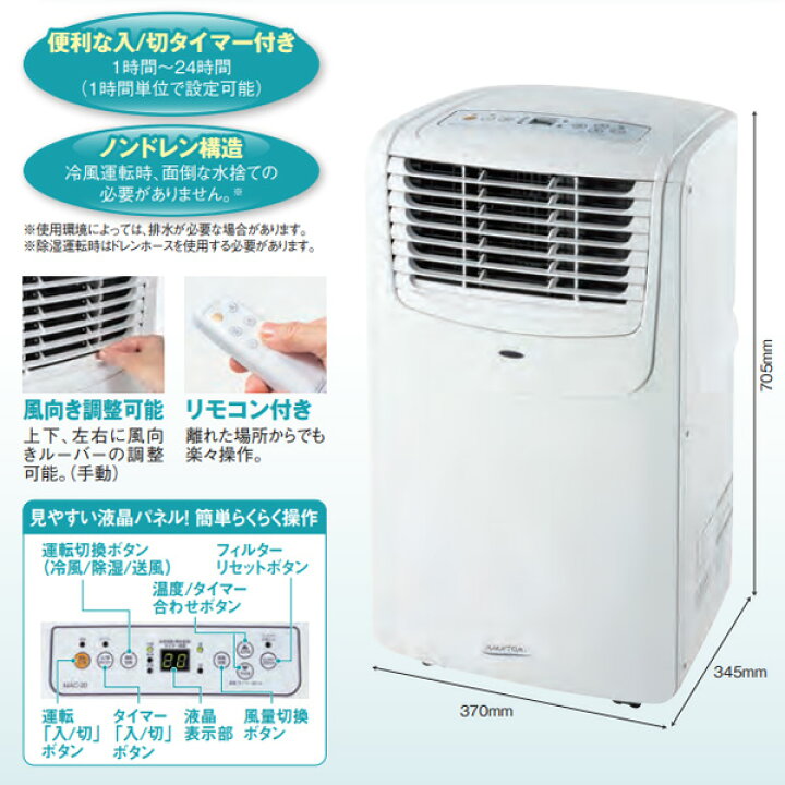 売り切れました】コロナ 窓エアコン 窓クーラー CW-16A 2.0kW ホワイト