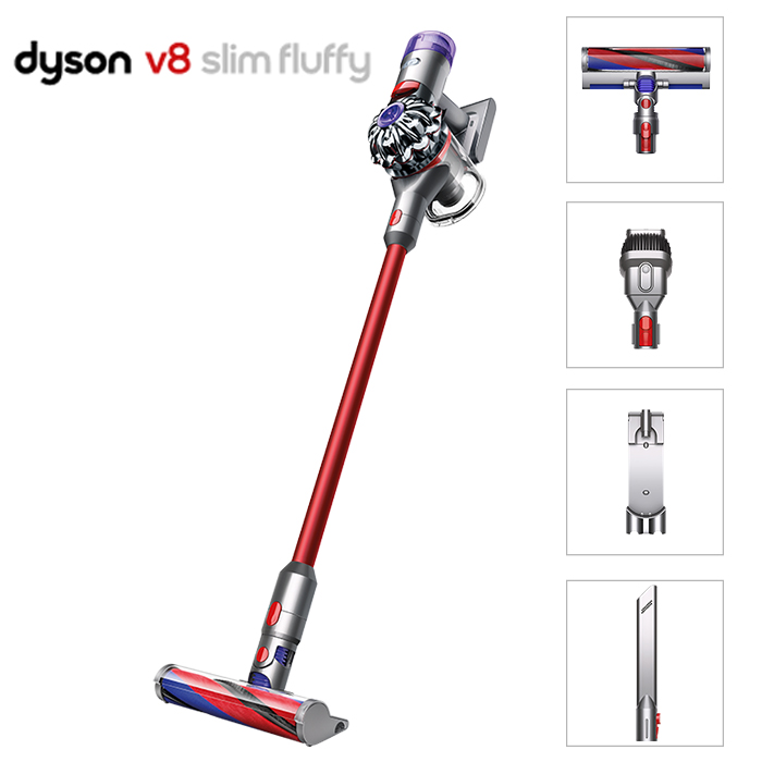 楽天市場】ダイソン dyson 掃除機 コードレス V8 Slim Fluffy SV10KSLM