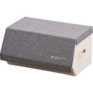 \最大半額★先着/24日18時〜 【 4個セットなら1個あたり1,810円】 収納ボックス 布 ふた付き おしゃれ 前開き 折りたたみ 高さ25cm 収納ケース スタッキングボックス 布製 磁石 マグネット ス