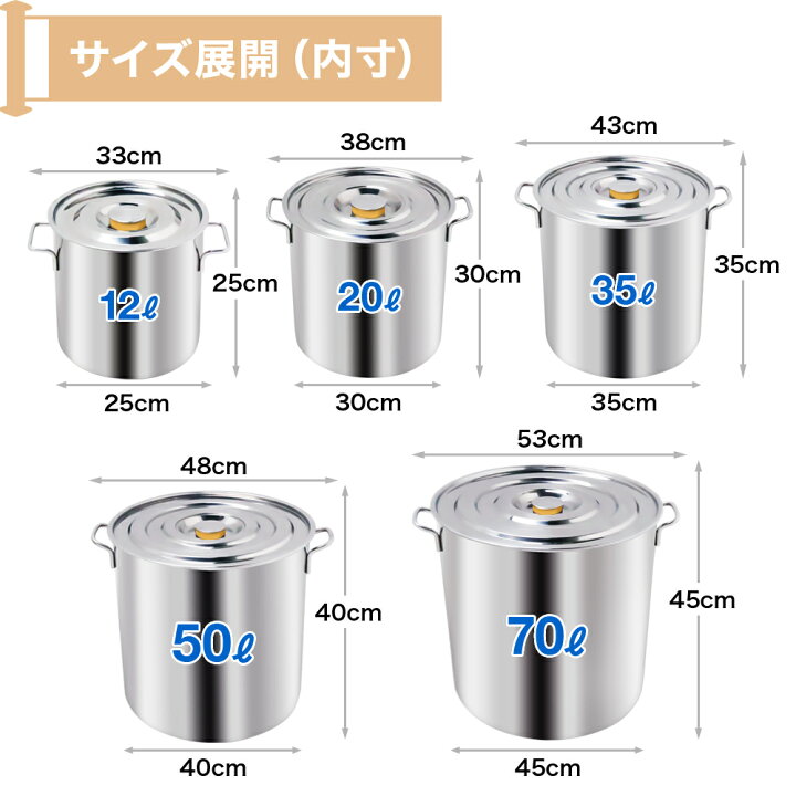 楽天市場】【 半 額 ＆ 10%オフ 19日20時～ 】 12L 寸胴鍋 業務用  