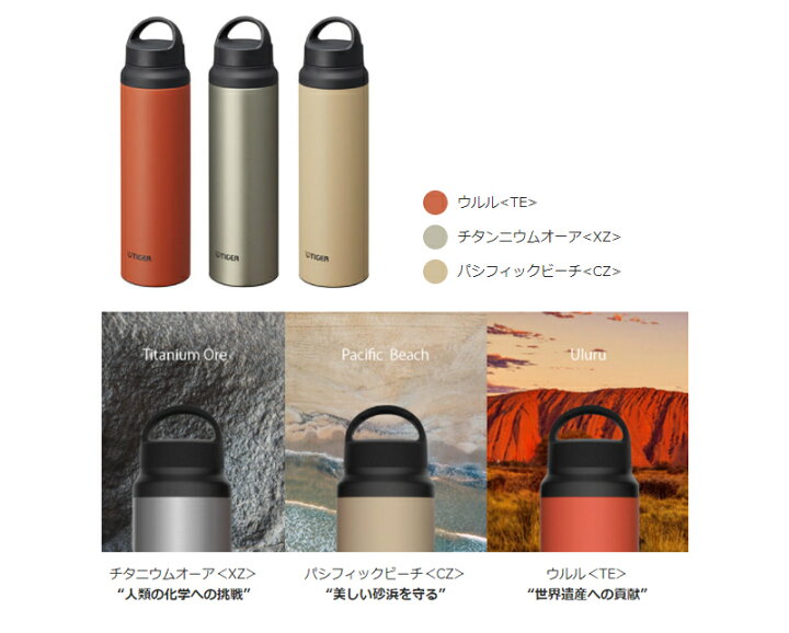 楽天市場 先着クーポンで4180円 23日限定 Tiger 水筒 真空断熱ボトル ステンレスボトル タイガー魔法瓶 0 8l 800ml マグ パッキン 子供 大人 魔法瓶 ボトル ステンレ オレンジ ホワイト クリーム オフホワイト Mcz S080 Mcz S080xz Mcz S080te Mcz S080cz