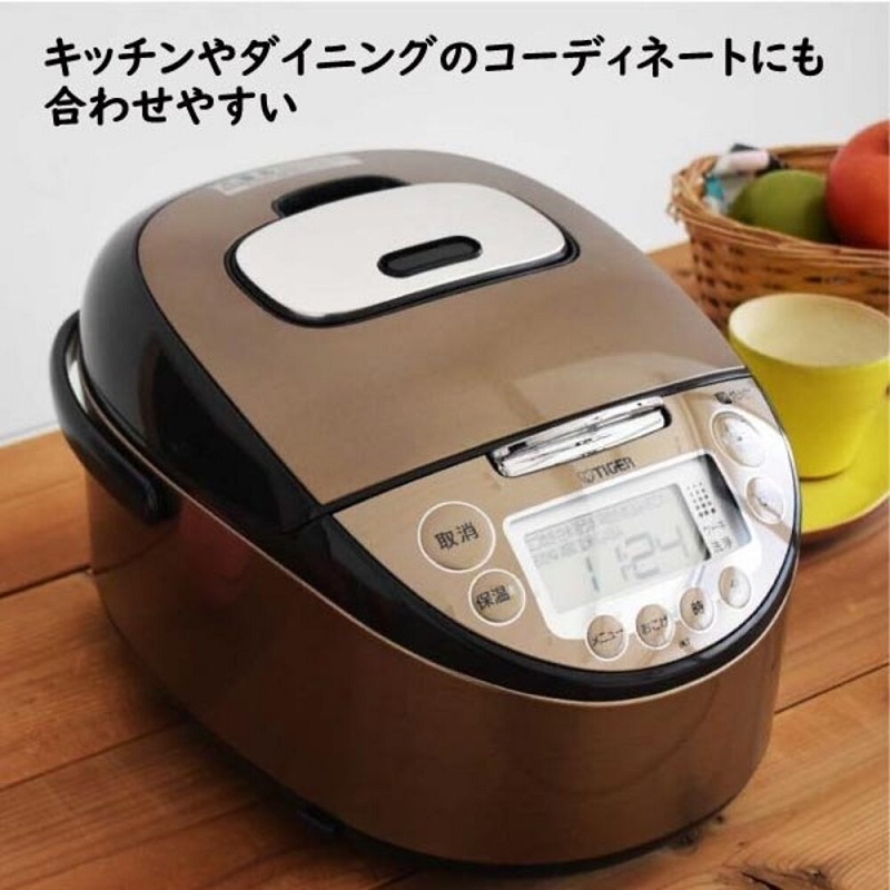 楽天市場】炊飯器 5.5合 タイガー IH炊飯器 JKT-P100TK ダークブラウン 