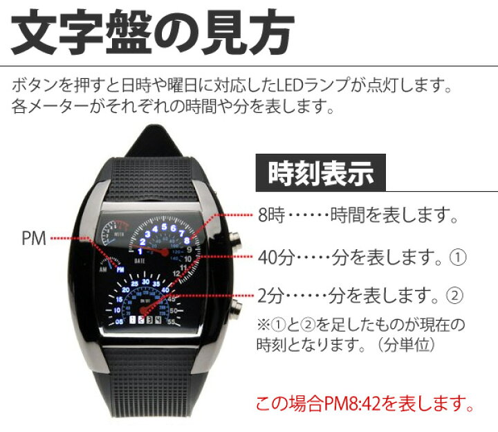 楽天市場 時計 腕時計 メンズ Led デジタル腕時計 スピードメーター デザイン 生活防水 文字盤ブラック タコメーター クォーツ 男性用 時計 デジタルウォッチ レース 車 F1レーサー 気分が味わえる 3ms 送料無料 ショップワールド
