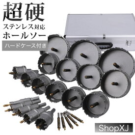 現役電気工事士・大工推薦 超硬 ホールソーセット ステンレス 木工 鉄鋼用 対応 電工