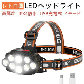 【お買い物マラソンP最大47倍】LEDヘッドライト USB 充電式 電気出力 高輝度 明るい1200ルーメン ズーム 4モード Led ライト ヘッドランプ 人感センサー機能付き 電量ディスプレイ可能 軽量 防水 防災 登山 釣り用 ランニング 作業用 ヘルメット ライト