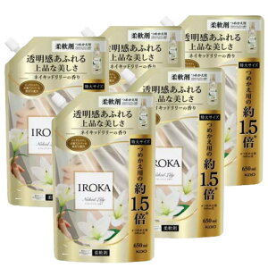 tAtOX _ IROKA CJ Naked Lily lCLbh[̍ 650ml×5