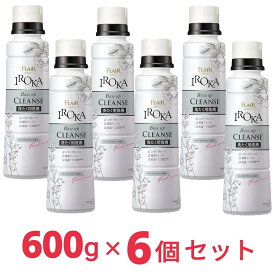フレア フレグランス IROKA 洗濯洗剤 ベースアップクレンズ 本体 600g 6個セット フレアフレグランス IROKA