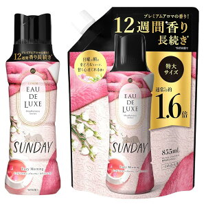 レノア オードリュクス 香り付け専用ビーズ マインドフルネスシリーズ サンデー 本体 520ml + 詰め替え 855mL