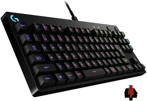 Logicool G PRO �Q�[�~���O�L�[�{�[�h G-PKB-002LNd �e���L�[���X ���j�A �������K�i