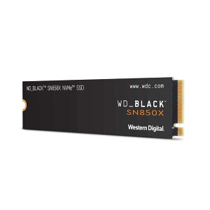 Western Digital �E�G�X�^���f�W�^�� WD BLACK M.2 SSD ���� 1TB NVMe PCIe Gen4 x4 WDS100T2X0E-EC SN850X