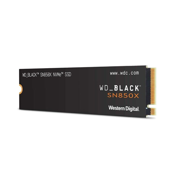 Western Digital ウエスタンデジタル WD BLACK M.2 SSD 内蔵 1TB NVMe PCIe Gen4 x4 WDS100T2X0E-EC SN850X