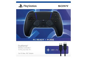 �����i DualSense ���C�����X�R���g���[���[ �~�b�h�i�C�g �u���b�N + USB�P�[�u�� for PC CFIJ-15502