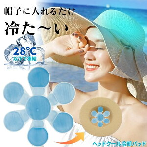 アイス 帽子 ヘッド 冷却パッド 大人 子ども ヘッドクール 帽子用保冷剤 瞬間冷却 クール ぼうし 頭 ヘルメット ひんやり帽子 冷却 繰り返し使用 キッズ NASA PCM 28度以下 激冷 夏 屋外 アウト
