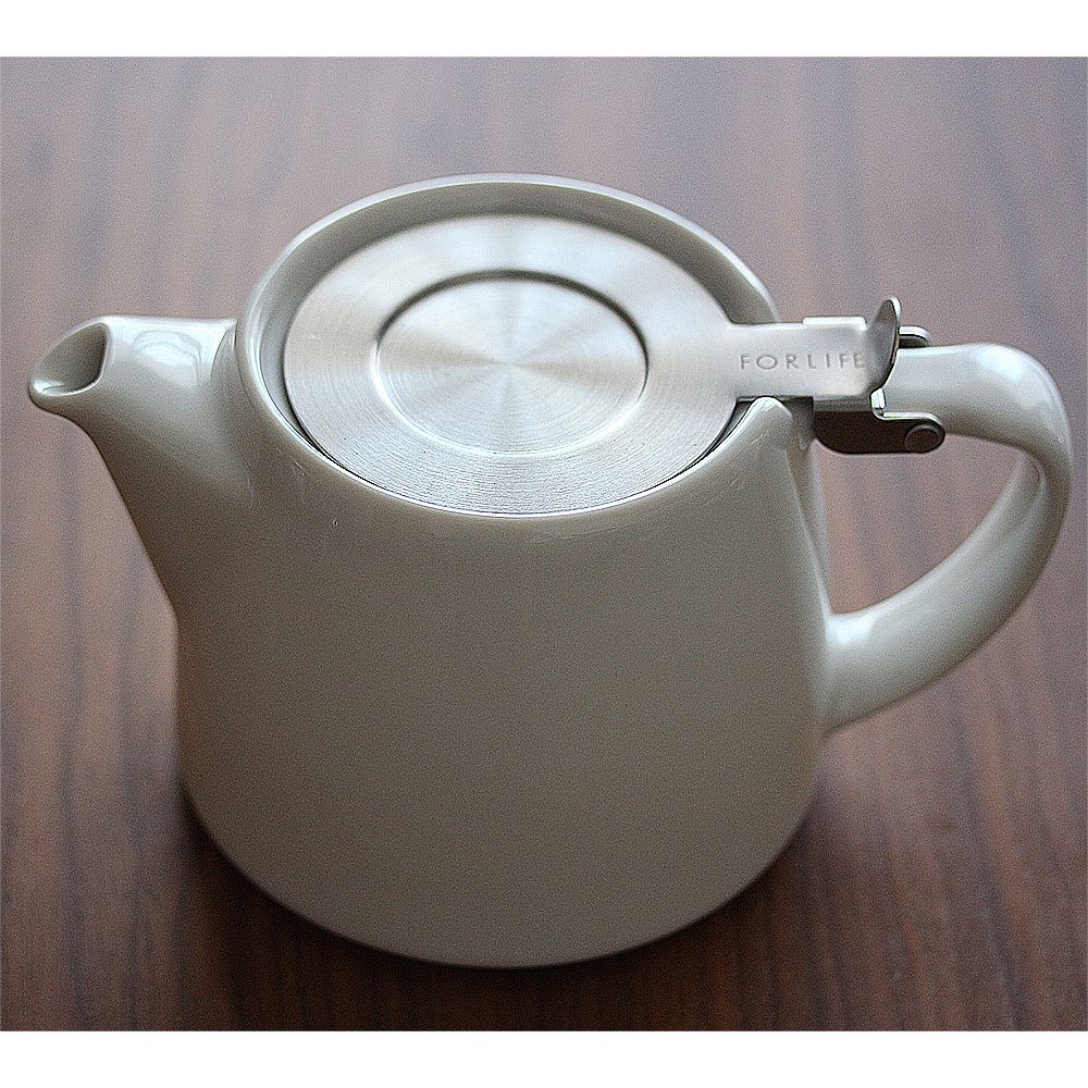 990円 ビッグ割引 FOR LIFE ティーバッグティーポット Mandarin 354ml Teabag Teapot 最適の品質と機能 硬質陶器 茶器 紅茶 お茶 ハーブ シンプル おしゃれ