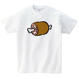 おもしろtシャツ デブ マンガ肉 tシャツ 肉 骨 バーベキュー tシャツ おもしろTシャツ 面白いTシャツ 変なtシャツ ふざけTシャツ メッセージ 文字Tシャツ ネタTシャツ パロディTシャツ ギャグtシャツ 父の日 プレゼント おもしろ雑貨 メンズ Shortplate / ショートプレート