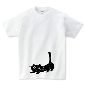 のびー 猫Tシャツ 猫tシャツ ねこTシャツ 猫グッズ ネコ柄 猫柄 服 ねこ柄 シャツ 誕生日プレゼント 彼女 猫好き かわいい おもしろ 可愛い ねこ 猫 メンズ レディース ペアルック おしゃれ 猫柄
