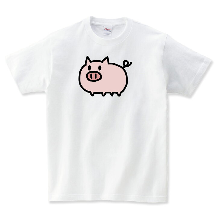 楽天市場】豚tシャツ 豚 ぶた ブタ tシャツ ベビー服 ぶた イラスト 絵 