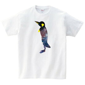 ペンギン Tシャツ メンズ レディース キッズ 子供服 半袖 服 ゆったり おしゃれ トップス 白 ペアルック プレゼント ギフト 大きいサイズ 綿100% 160 S M L XL