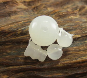 数珠パーツ ホワイトオニキス 12ミリ Tホール 親玉 ボサ 天玉 道具セット