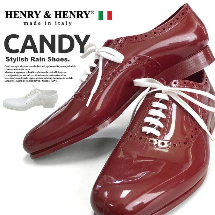 楽天市場】【送料無料】【HENRY & HENRY】 レディース レイン シューズ 