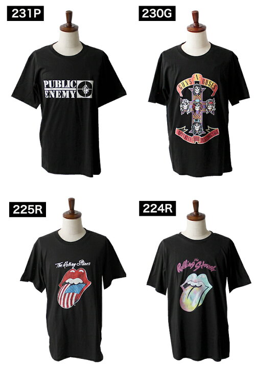楽天市場】Tシャツ ロックTシャツ バンドTシャツ プリントTシャツ 半袖 