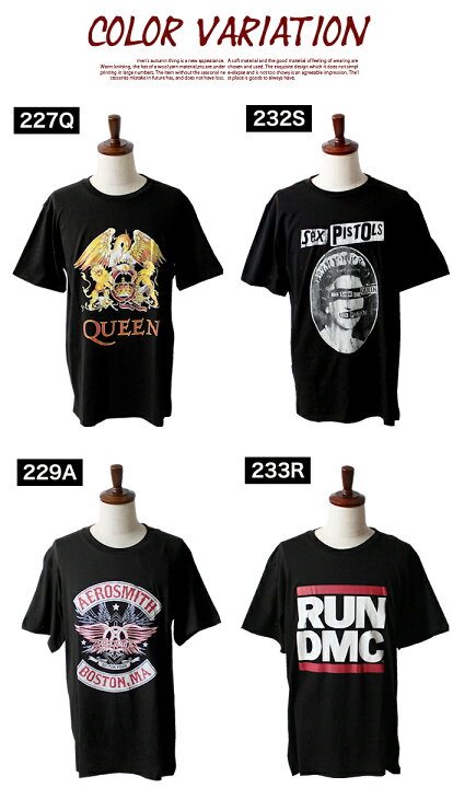 楽天市場】Tシャツ ロックTシャツ バンドTシャツ プリントTシャツ 半袖 
