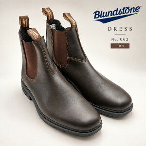 Blundstone �u�����h�X�g�[�� DRESS �h���X BS062 �u���E�� ���U�[ �X�N�G�A�[�V���G�b�g �T�C�h�S�A �u�[�c �����Y ���f�B�[�X