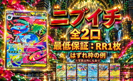 ニブイチ　全2口　保証はRR1枚確定　【当たりは　メガフシギバナex SAR　087/063】 オリパ　ポケモンカード　ポケカ