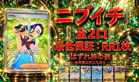 ニブイチ　全2口　保証はRR1枚確定　【当たりは　サザレ SAR 092/066】 オリパ　ポケモンカード　ポケカ