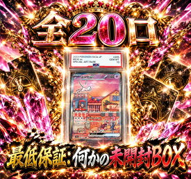 全20口　何かの未開封BOX確定　【当たりは　ミュウ　SAR　PSA10】 オリパ