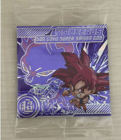 ドラゴンボール 超戦士シールウエハース超 激闘の記憶 孫悟空 超サイヤ人ゴッド ビルス 超16‐21 VSR