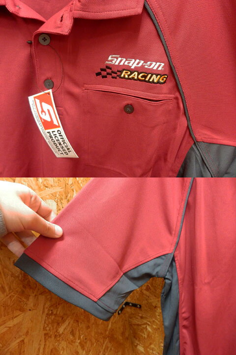 楽天市場】Snap-on（スナップオン）ポロシャツ「RAGLAN SLEEVE RACING  