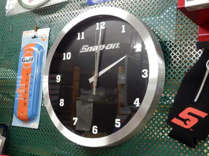 楽天市場】Snap-on（スナップオン）時計「CHROME METAL CLOCK 