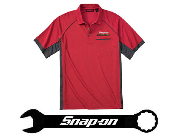 楽天市場】Snap-on（スナップオン）ポロシャツ「RAGLAN SLEEVE RACING  