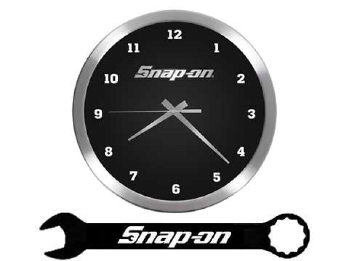 楽天市場】Snap-on（スナップオン）時計「CHROME METAL CLOCK 
