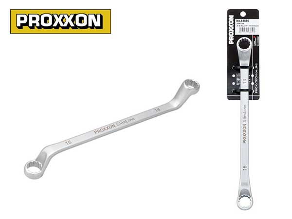 PROXXON（プロクソン）メガネレンチ,スリムライン,14×15mm【No.83880】