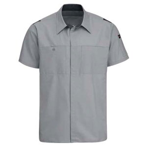 REDKAP�i���b�h�L���b�v�jSHORT SLEEVE PERFORMANCE PLUS SHOP SHIRT WITH OILBLOCK TECHNOLOGY�V���[�g�X���[�u �p�t�H�[�}���X�v���X�V���b�v�V���c