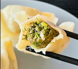 「章記点心」手作り豚肉茴香饺子（豚肉とフェンネルの水餃子）　 10個入り 一人分