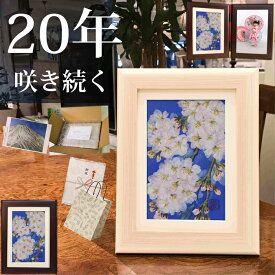 押し花 ★桜(縦)ソメイヨシノ(花言葉：心の美しさ) ■プリザーブド 生花 ブリザードフラワ- 父の日 壁掛け　プリザードフラワー 写真たて 壁掛け プレゼント 女性 誕生日80代 傘寿祝い 卒寿 花 喜寿祝い 女性 定年退職プレゼント アフターブーケ 紫 額 壁掛け 壁掛け花 花の