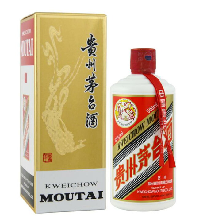 楽天市場】貴州茅台酒（マオタイシュ） 飛天牌 500ml 53度（1本）送料 