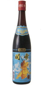 関帝　3年陳　紹興酒　600ml（青ラベル）12本X1箱、5990円(税抜き）・送料無料！