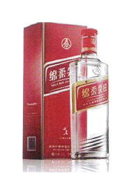 中国白酒【濃香型白酒】　綿柔尖庄（メンロージェンジョン）　35度　500ML・五粮液シリーズ新発売の中国白酒・化粧箱付き♪
